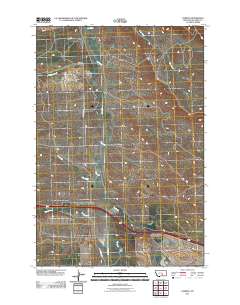 Corinth 2011 topographic map thumbnail