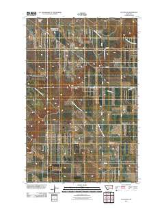 Clay Butte 2011 topographic map thumbnail