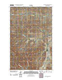 Figure Eight Creek 2011 topographic map thumbnail