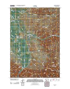 Alder 2011 topographic map thumbnail