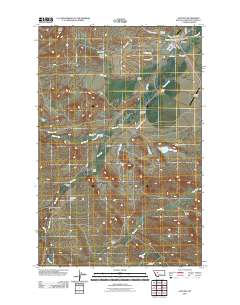 Augusta 2011 topographic map thumbnail