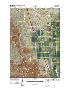 Bond 2011 topographic map thumbnail
