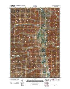 Ashland NE 2011 topographic map thumbnail