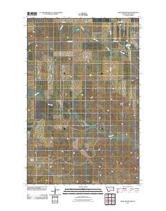 Beery Reservoir 2011 topographic map thumbnail