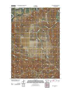 Belle Prairie 2011 topographic map thumbnail