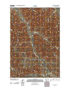 Baldy Peak 2011 topographic map thumbnail