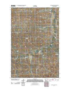 Big Dry School 2011 topographic map thumbnail