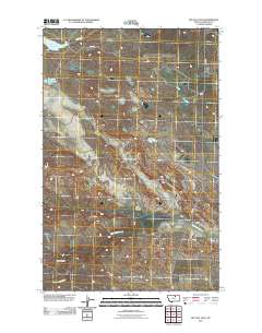 Big Flat East 2011 topographic map thumbnail