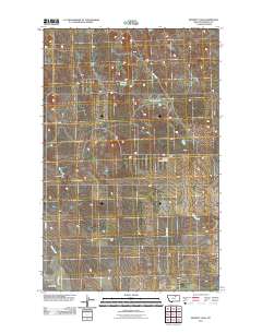 Bennett Lake 2011 topographic map thumbnail