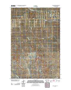 Alkali Creek 2011 topographic map thumbnail