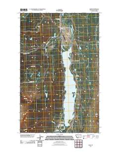 Babb 2011 topographic map thumbnail