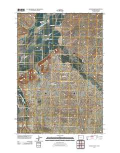 Badger Basin 2011 topographic map thumbnail
