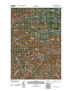 Battleship Butte 2011 topographic map thumbnail