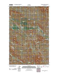 Bowmans Corners 2011 topographic map thumbnail