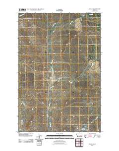 Angela NE 2011 topographic map thumbnail
