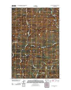 Big John Butte 2011 topographic map thumbnail