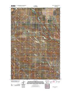 Big Wall NW 2011 topographic map thumbnail