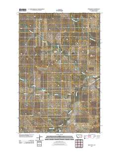 Brockway 2011 topographic map thumbnail