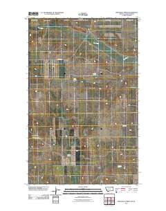Brockway Spring 2011 topographic map thumbnail