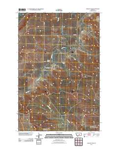 Crowley Dam 2011 topographic map thumbnail