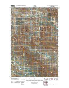Bear Creek Reservoir SE 2011 topographic map thumbnail