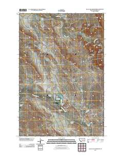 Black Sea Reservoir 2011 topographic map preview