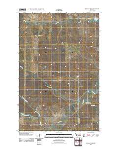 Buffalo Creek 2011 topographic map thumbnail