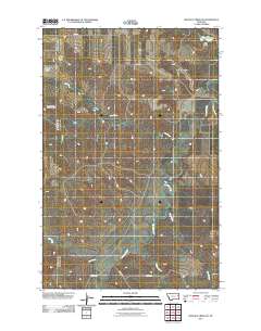 Buffalo Creek NE 2011 topographic map thumbnail