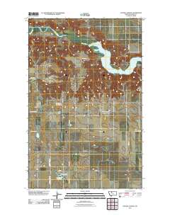 Central School 2011 topographic map thumbnail