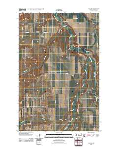 Danvers 2011 topographic map thumbnail
