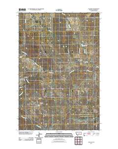 Cohagen 2011 topographic map thumbnail