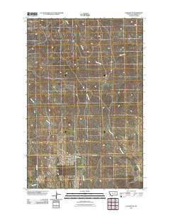 Cohagen NE 2011 topographic map thumbnail
