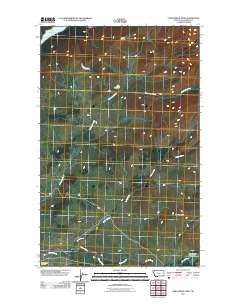Camas Ridge West 2011 topographic map thumbnail