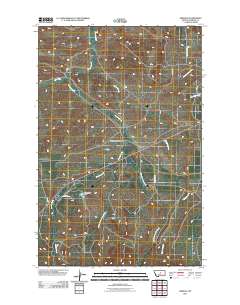 Armells 2011 topographic map thumbnail