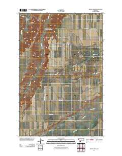Arrow Creek 2011 topographic map thumbnail