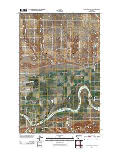 Flynn Creek South 2011 topographic map preview