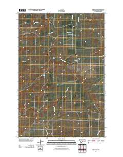 Gibson SW 2011 topographic map thumbnail