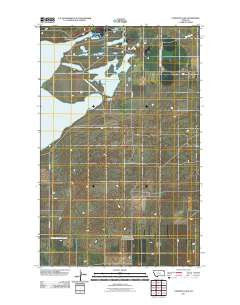 Capeneys Lake 2011 topographic map thumbnail