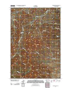 Garfield Peak 2011 topographic map thumbnail