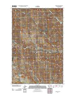 Jordan NW 2011 topographic map thumbnail