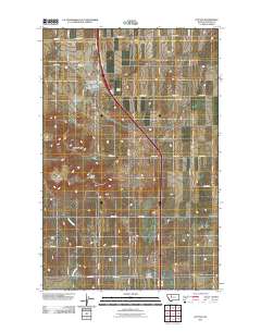 Dutton 2011 topographic map thumbnail