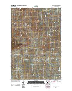 Dutton Ranch 2011 topographic map thumbnail