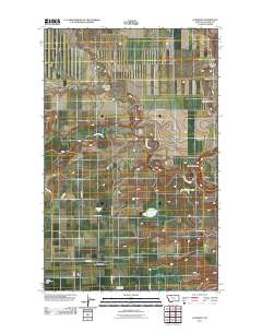Gunsight 2011 topographic map thumbnail
