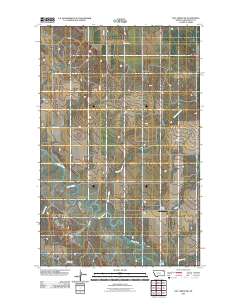 Hay Creek NW 2011 topographic map thumbnail