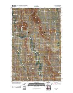 Hays SE 2011 topographic map thumbnail