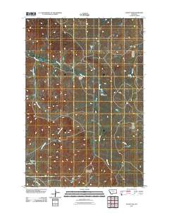 Hooky Dam 2011 topographic map thumbnail