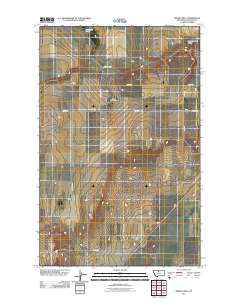 Ihmsen Well 2011 topographic map thumbnail