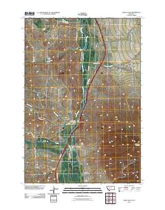 Earls Gulch 2011 topographic map thumbnail