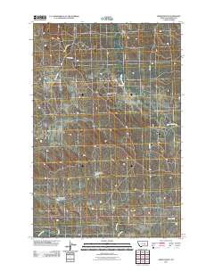 Grebe Ranch 2011 topographic map thumbnail