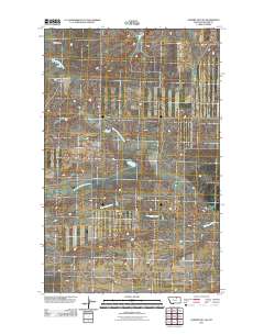 Hubert Hill SW 2011 topographic map thumbnail
